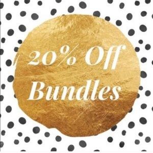 ✨✨20% OFF BUNDLES OF 3 OR MORE ✨✨